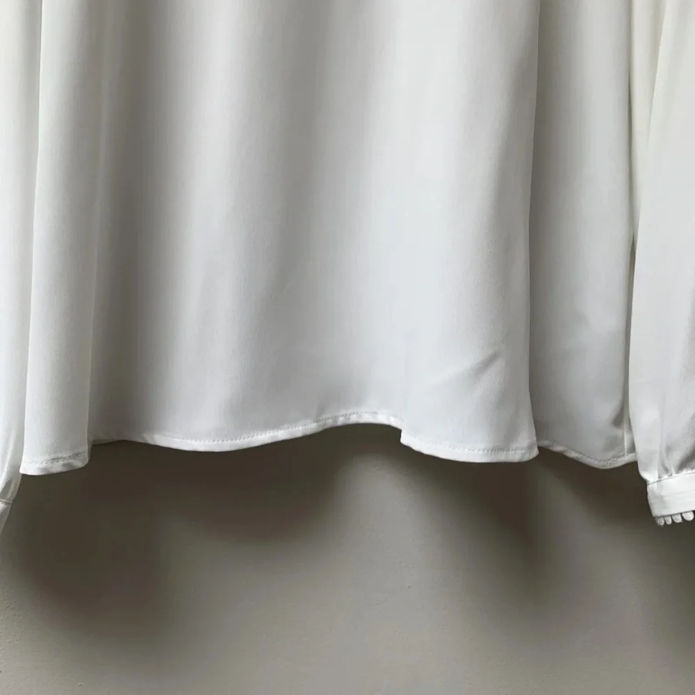 House of bruar shirt blouse size uk 14 ivory classic - Picture 6 of 15